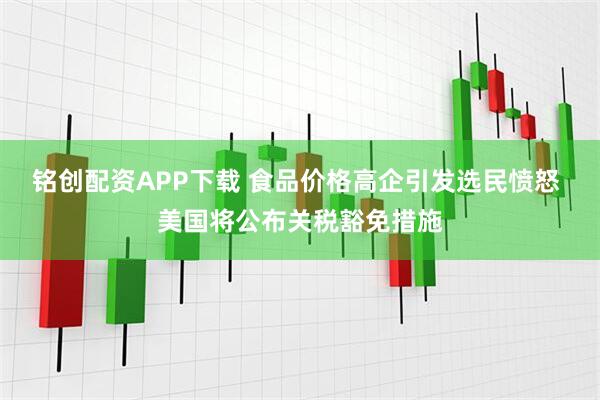铭创配资APP下载 食品价格高企引发选民愤怒 美国将公布关税豁免措施